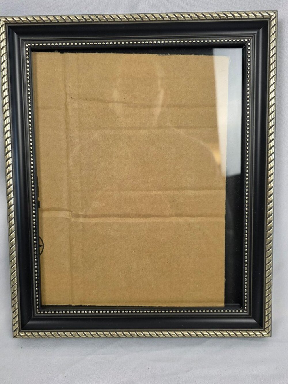 8x10 Picture Frame *See Description*, Black with Gold Detail